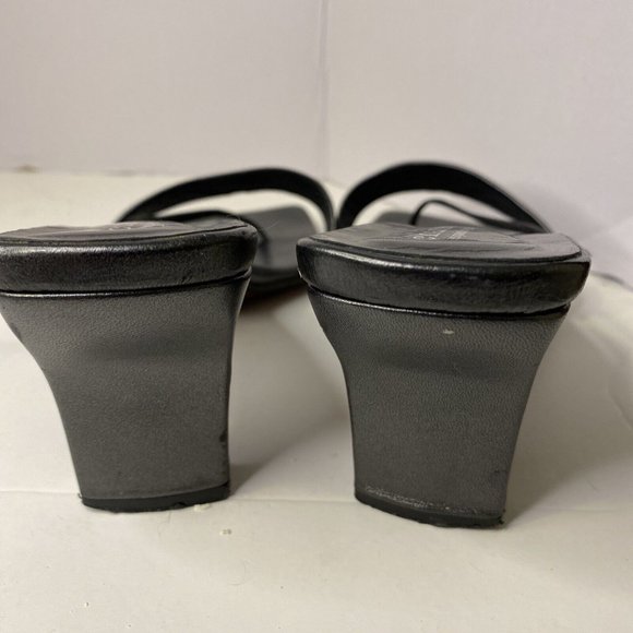 Charles David by Nathalie M Women’s Gray Heel Mule Sandals Size 8.5B Spain READ - Picture 4 of 11